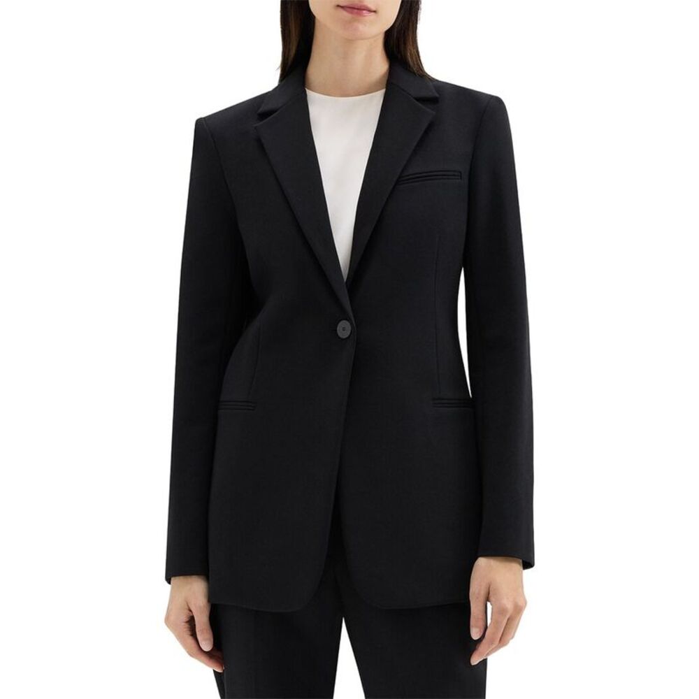 Theory Womens  Classic Slim Jacket, Black